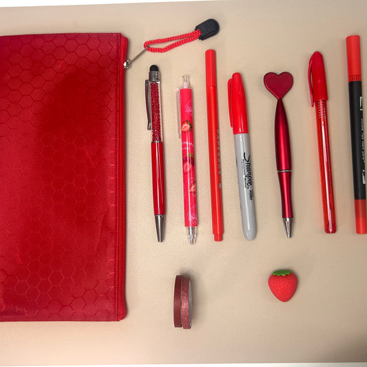 10-Piece Pencil Case Bundle