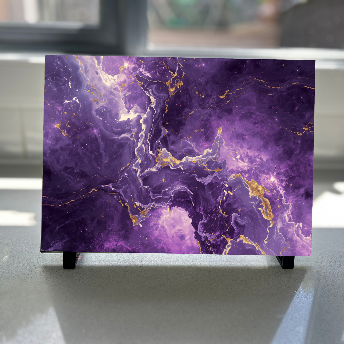 Glass Placemat - Marble Design 20cm x 28cm