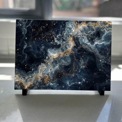 Glass Placemat - Marble Design 20cm x 28cm