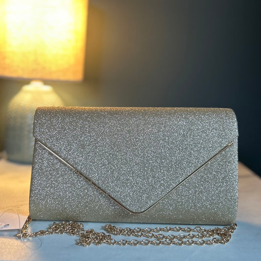 Gold Clutch Handbag