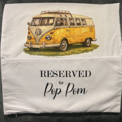 Yellow Camper Cushion