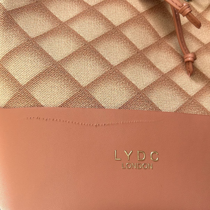 Pink Bucket Handbag (slightly damaged)