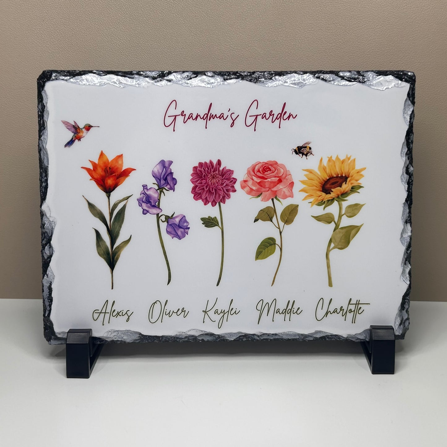 Flower Garden Slate