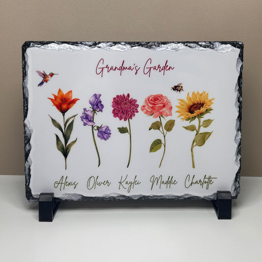 Flower Garden Slate