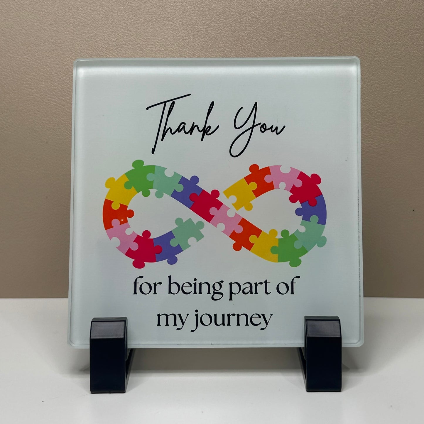 Autism - Teacher Glass Coaster