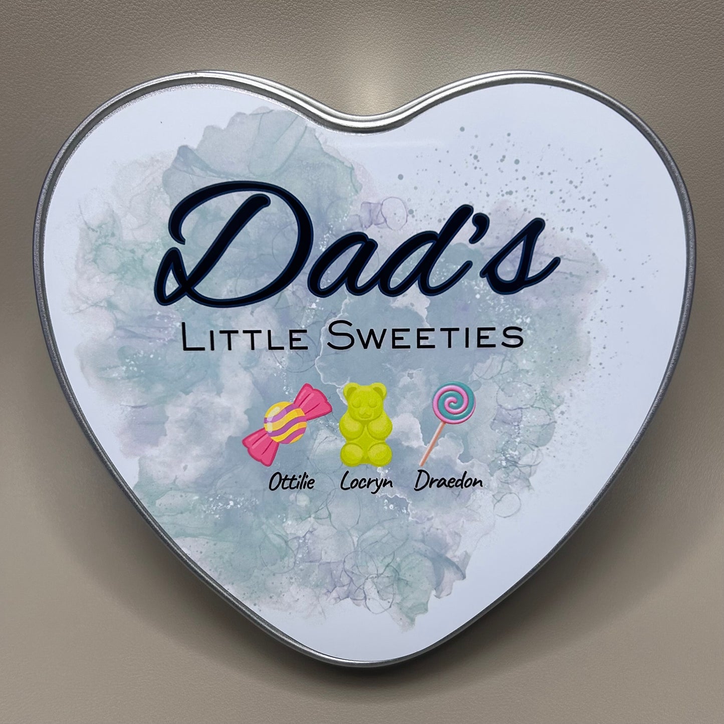 Dad Heart Tin 15cm