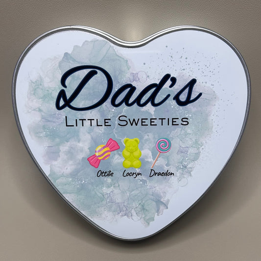 Dad Heart Tin 15cm