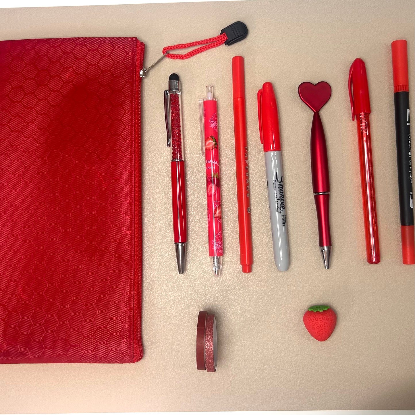 10-Piece Pencil Case Bundle
