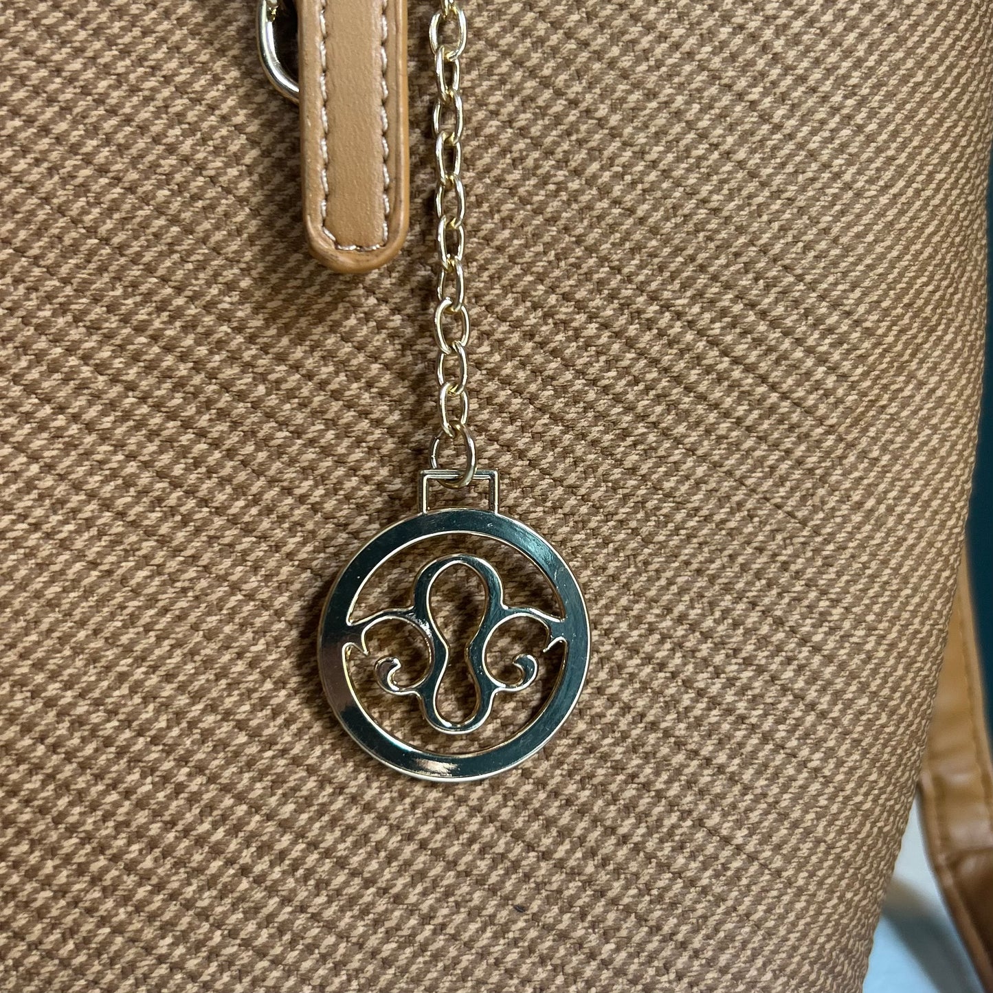 Brown & Gold Bag - Sienna
