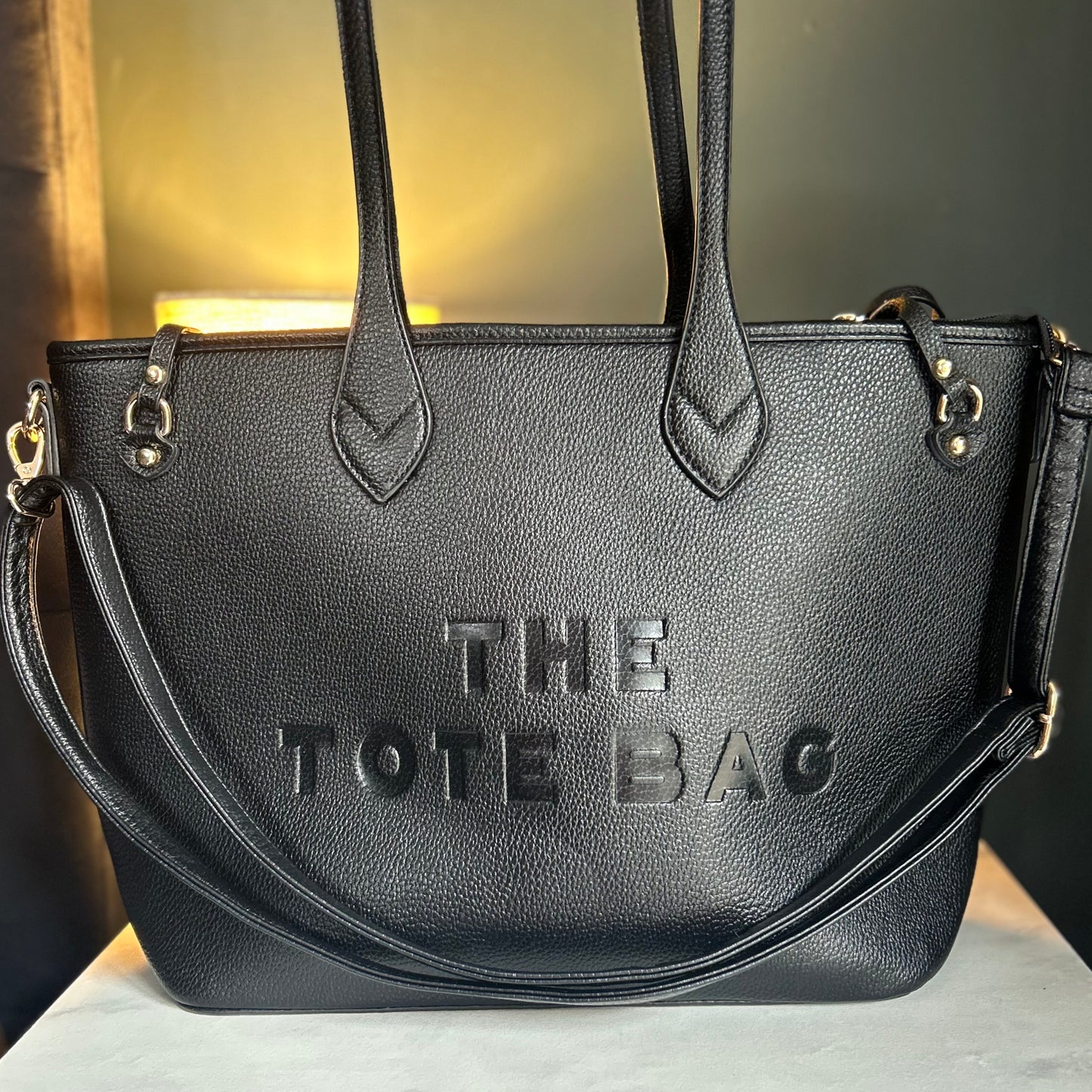Black "Tote Bag"