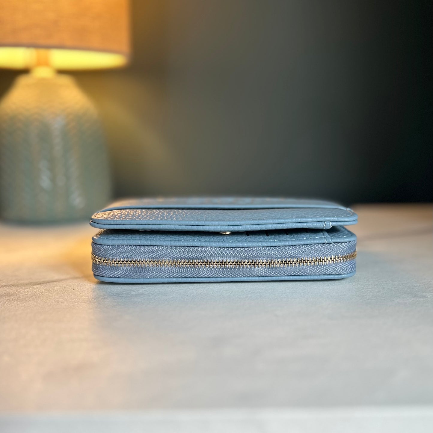 Blue "Tote Style" Wallet