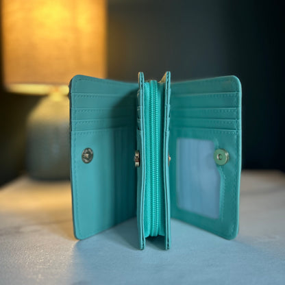 Green Tote Style Wallet "The Wallet"
