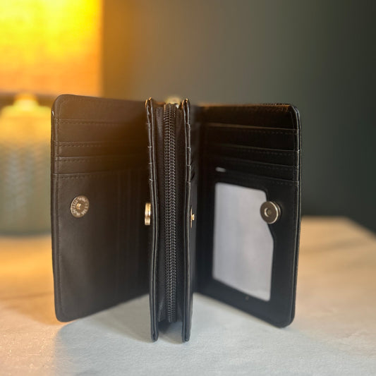 Black Tote Style Wallet "The Wallet"
