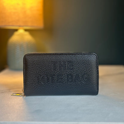 Black Tote Style Wallet