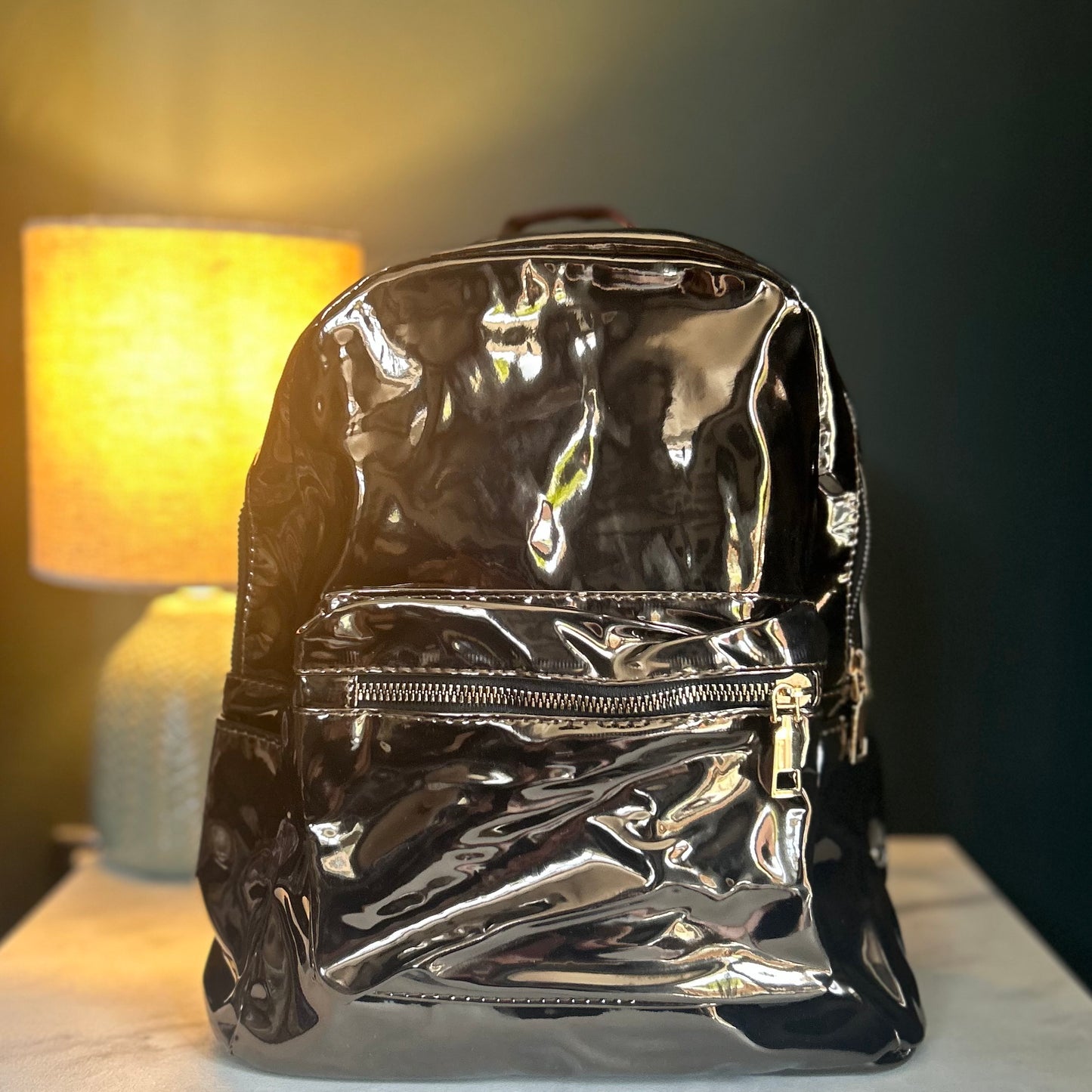 Metallic Backpack