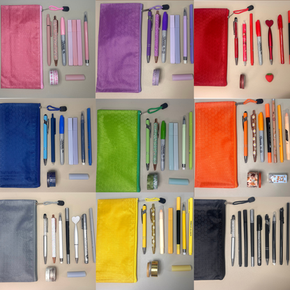 10-Piece Pencil Case Bundle